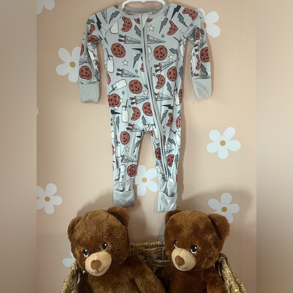 Bamboo Christmas Sleeper 3-6 Month